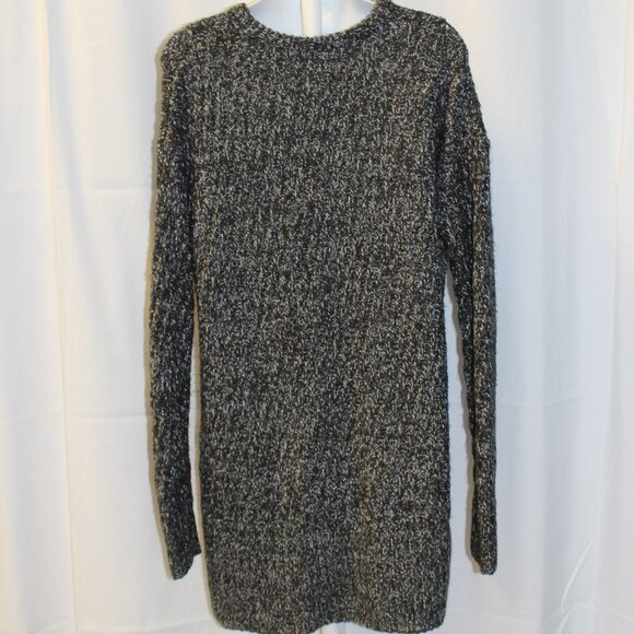 Isabel Maternity Women’s Grey Cable Knit Long Sleeve Sweater Size Medium - Picture 10 of 14